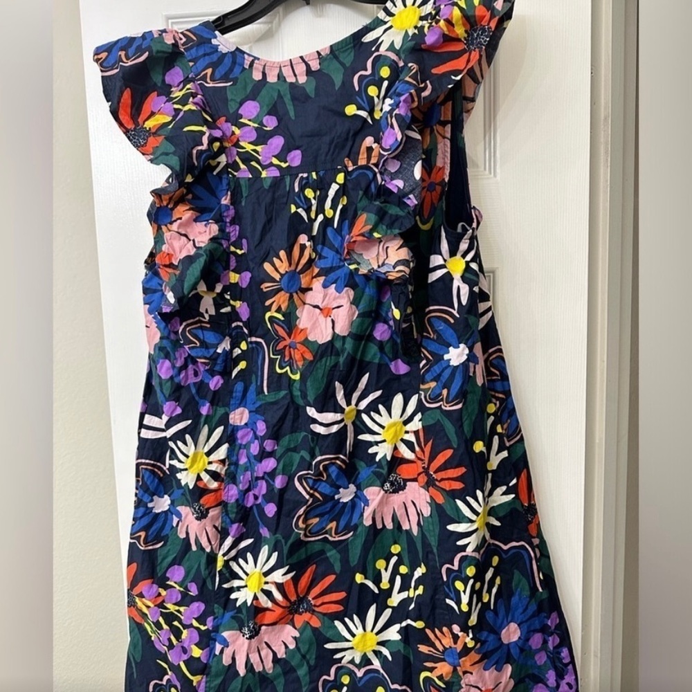 Entro Floral Ruffle Dress - Multicolor - Picture 2 of 6